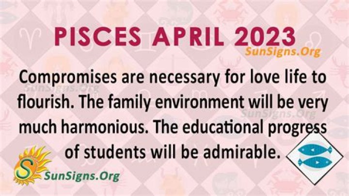 Pisces April 2023 Monthly Horoscope Predictions